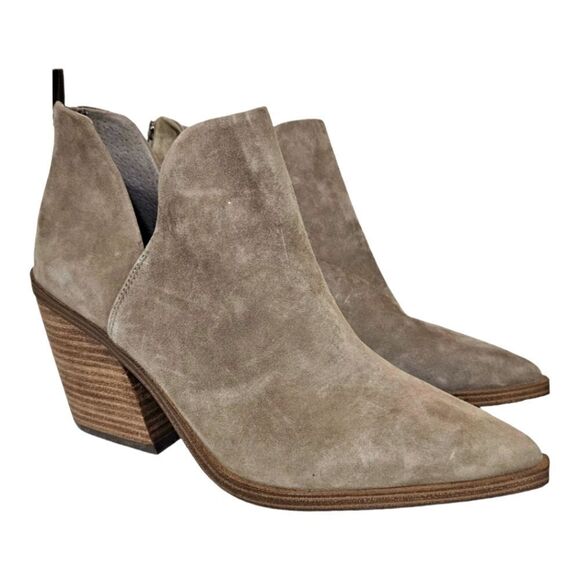 VINCE CAMUTO Gigietta Suede Booties - Size 11 - Picture 1 of 9